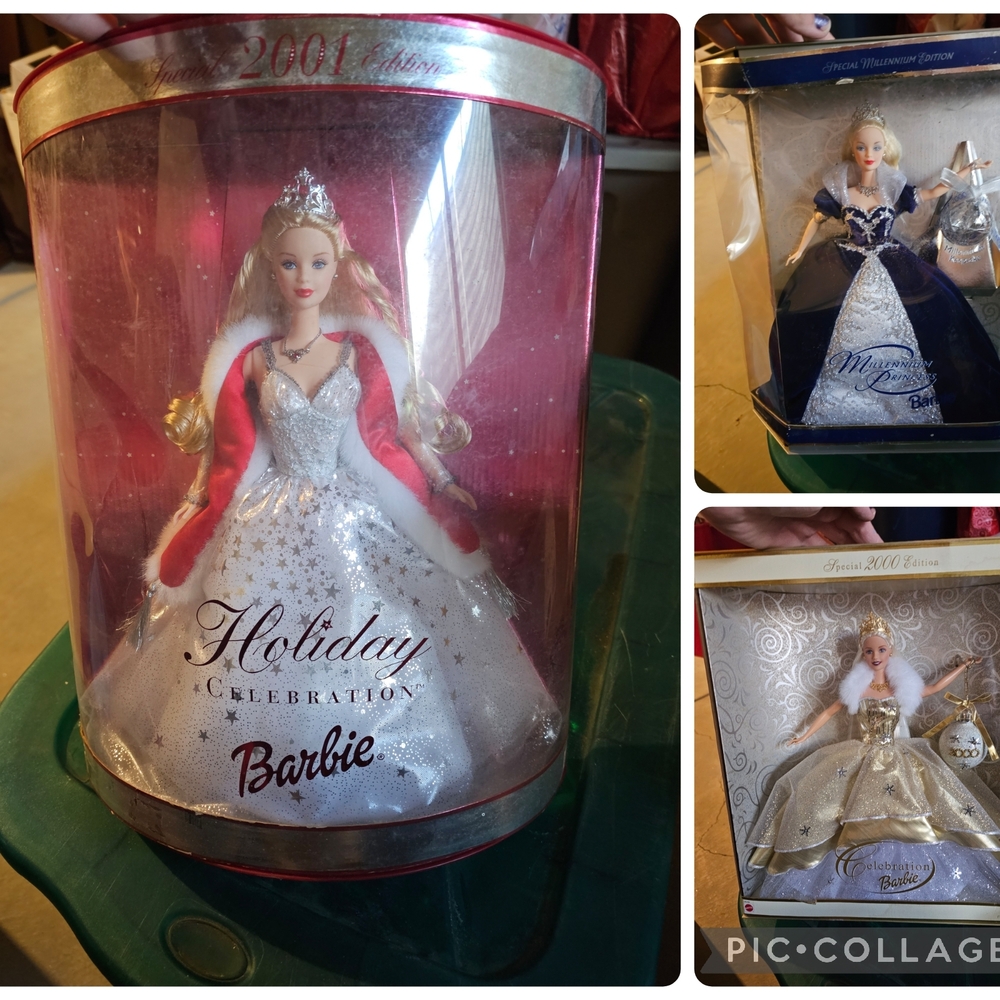 Barbie Holiday 2000, 2001 And Millennium
